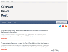 Tablet Screenshot of coloradonewsdesk.com